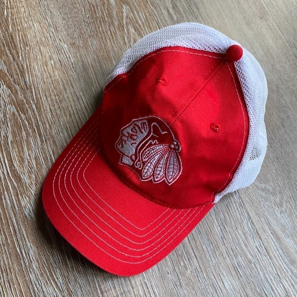 Red WINTERHAWKS Hockey Team Snapback HAT Mesh Trucker Portland Embroidered NHL